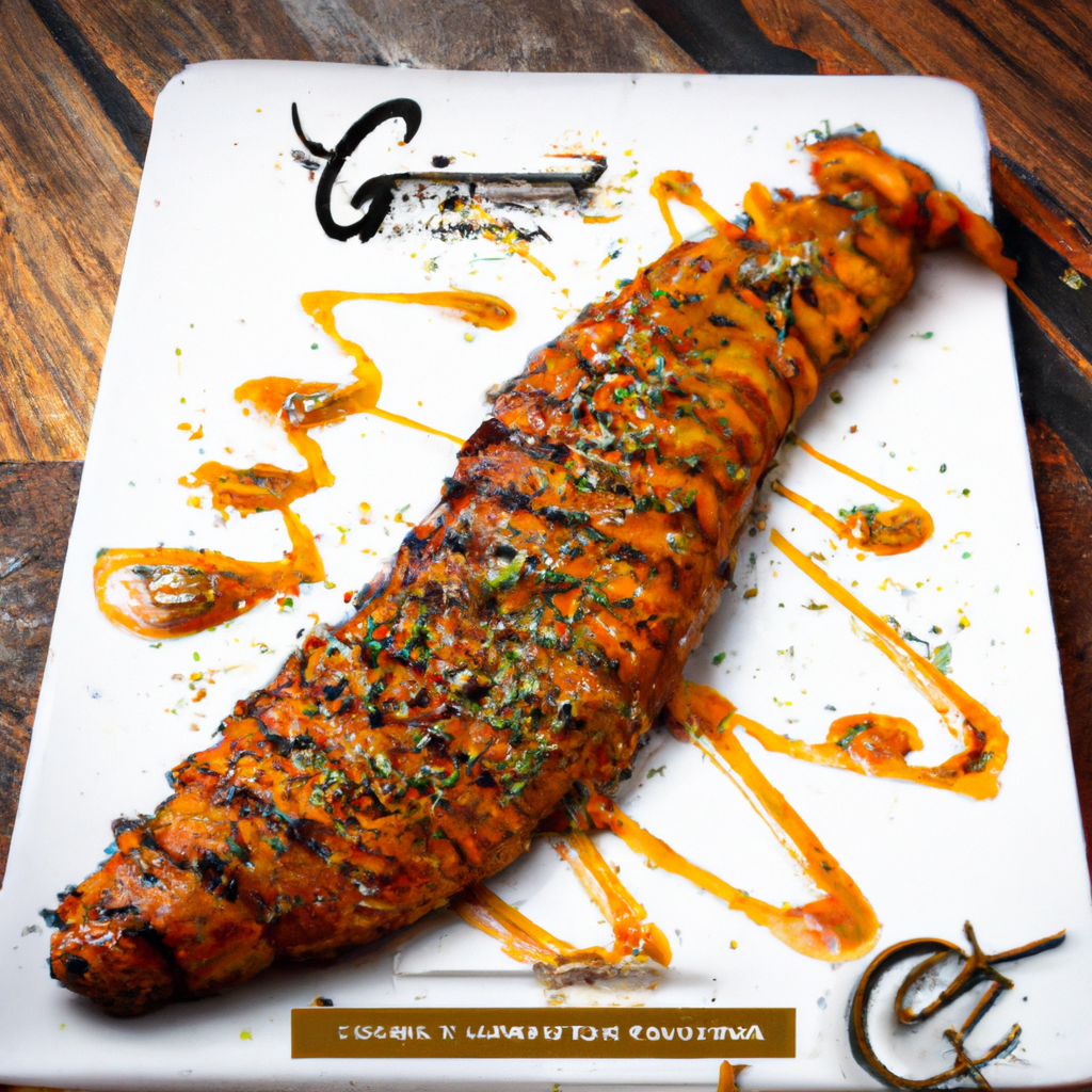 Barbecued Alligator Tail