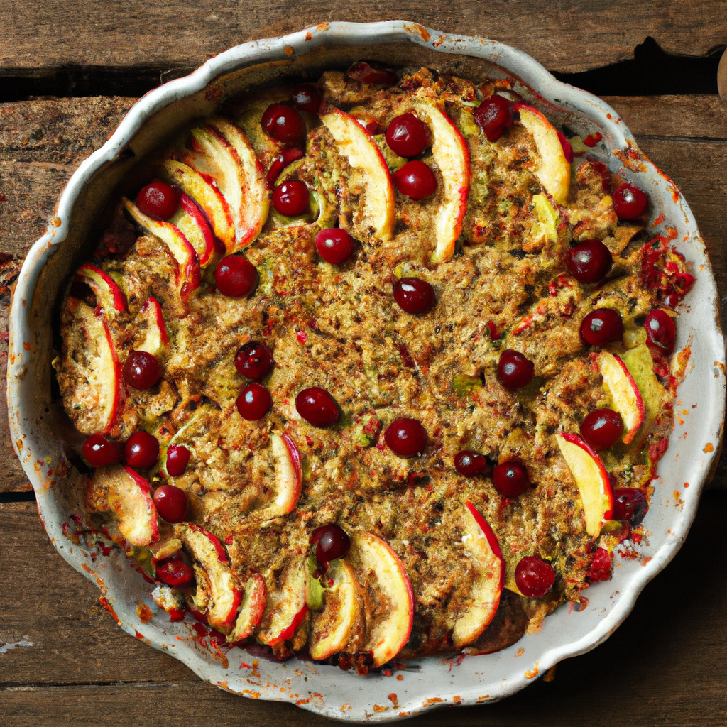 Cranberry Apple Crisp