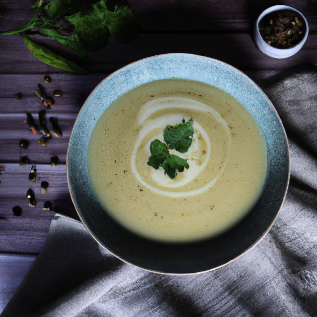 Dr Fuhrman S Golden Austrian Cauliflower Cream Soup Recipe Video Nutritarian Vegan Nourish Your Lifestyle