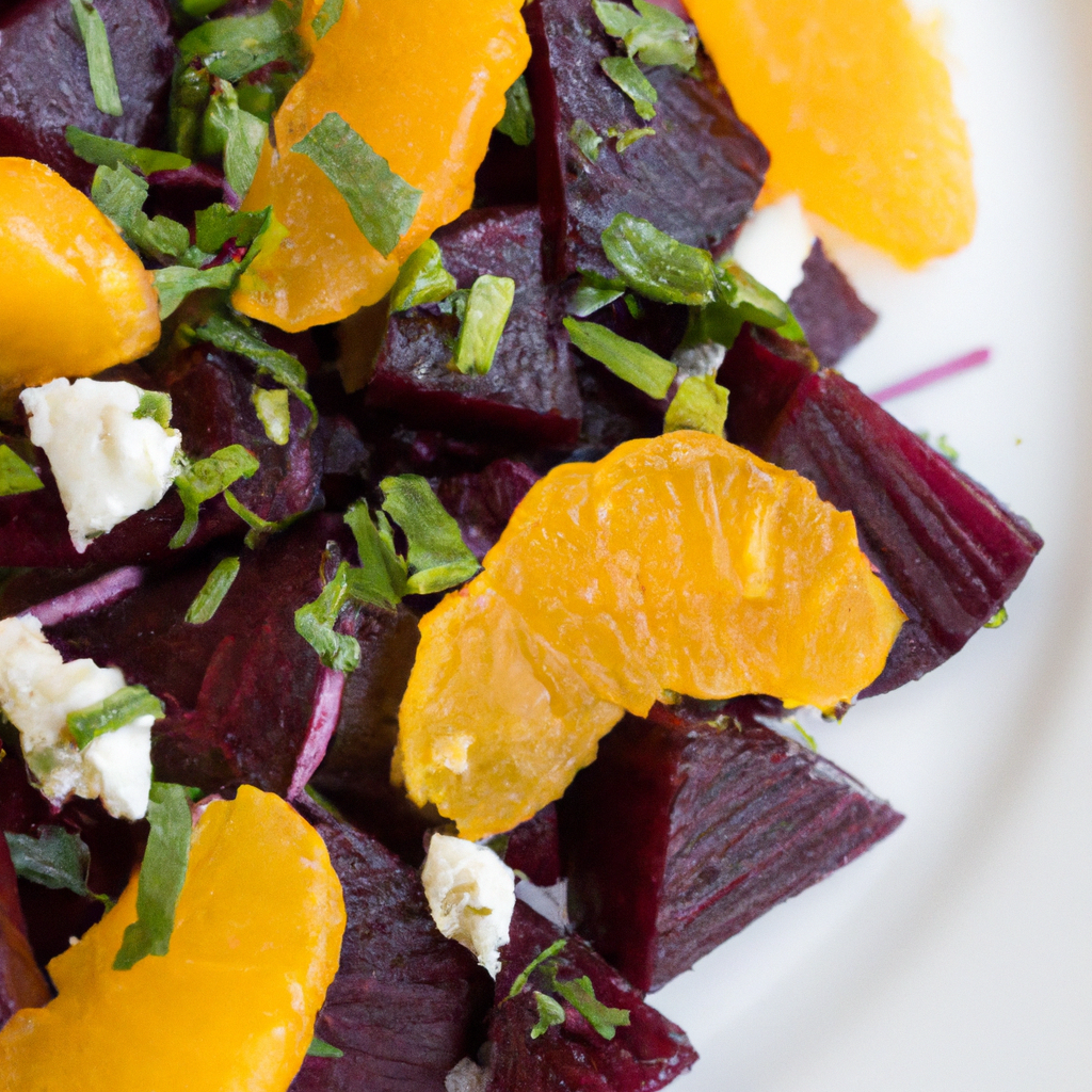 Roasted Beet And Orange Salad