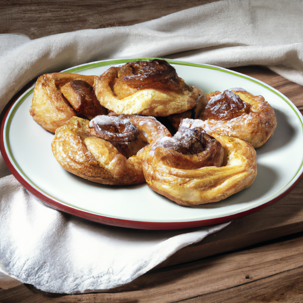 Pudding Schnecken