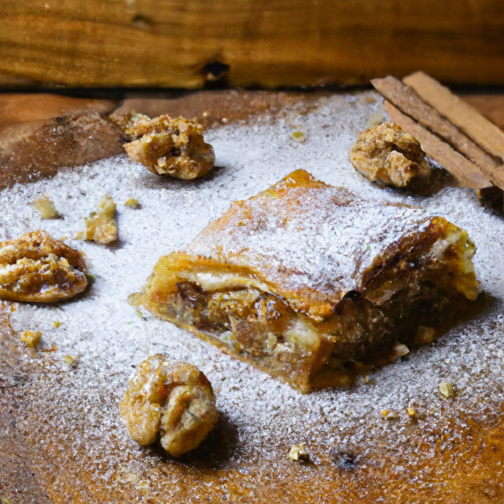 Karidopita Me Anise Walnut And Anise Cake