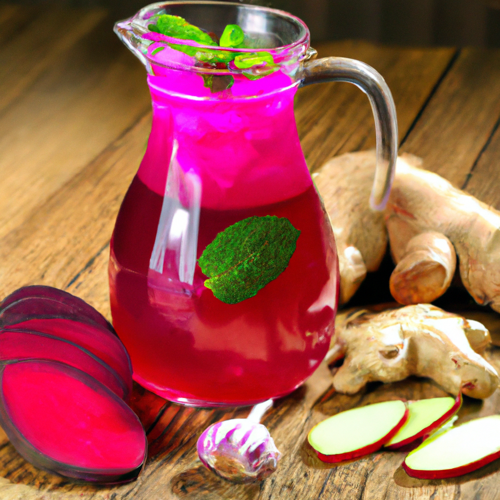 Beet Kvass With Ginger