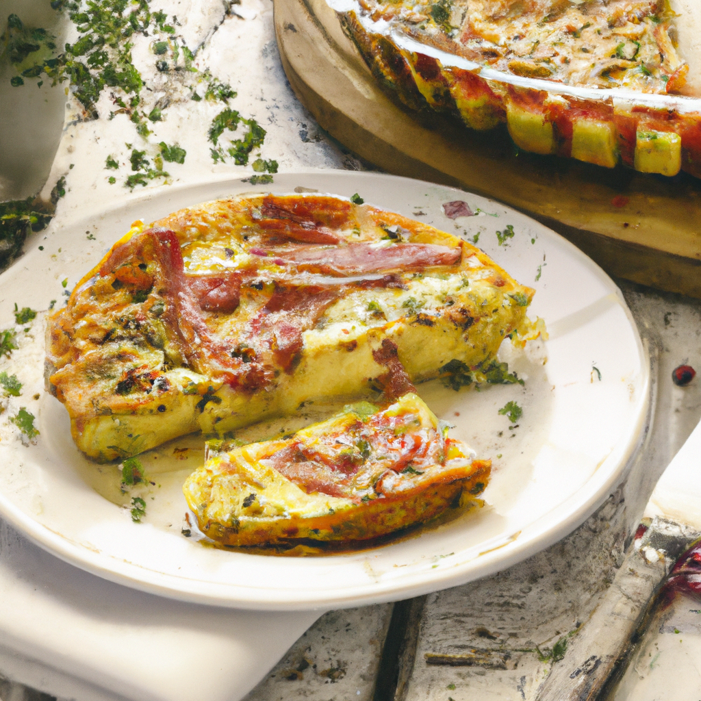 Cheesy Bacon Quiche