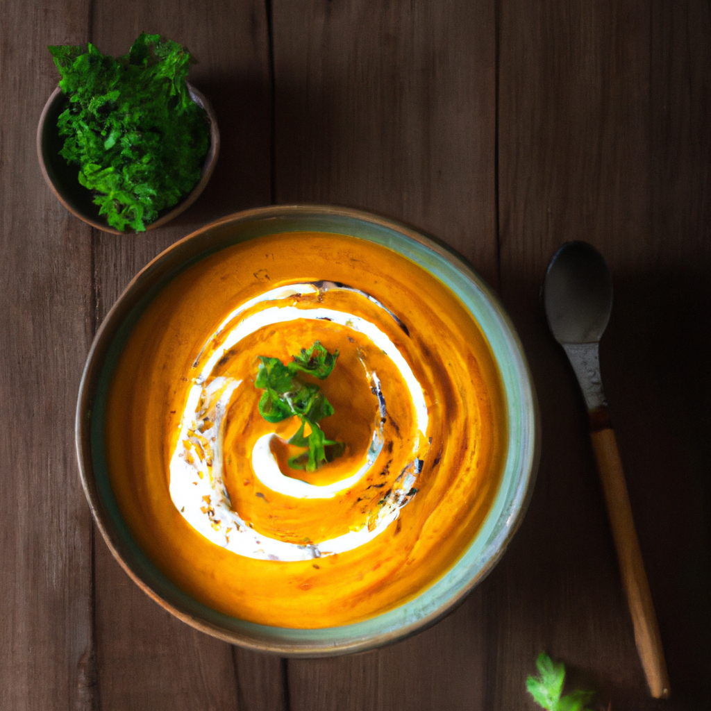 Carrot Parsnip Soup With Parsnip Chips Recipe