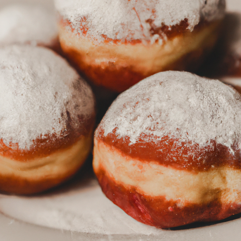 Pączki Z R&oacute;żą Rose Jam Doughnuts