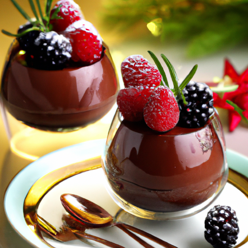 Christmas Chocolate Mousse