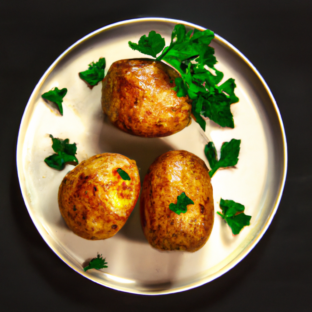 Old Bay Baked Potatoes