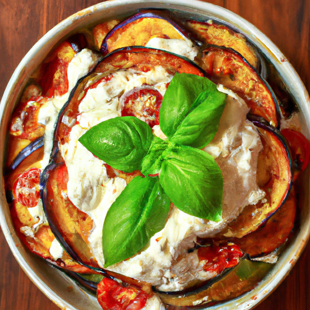 Eggplant Gratin With Feta Cheese Healthy Eggplant Gratin Recipe