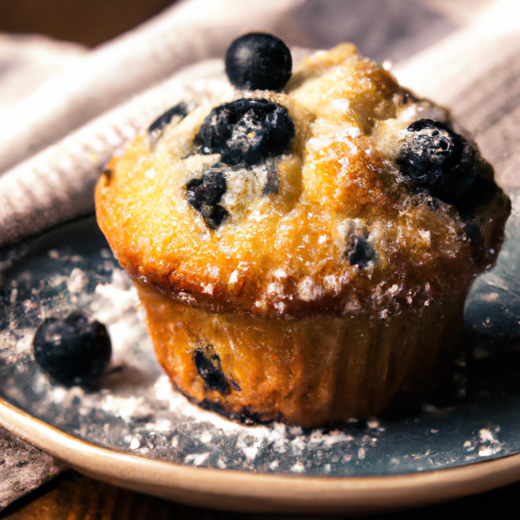The Best Blueberry Muffins