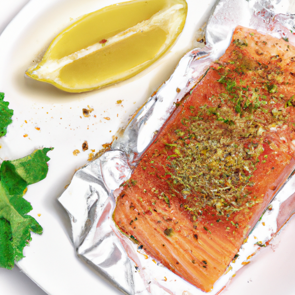 Honey Garlic Butter Salmon In Foil Recipe