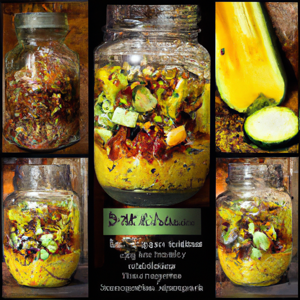 Fermented Zucchini Relish