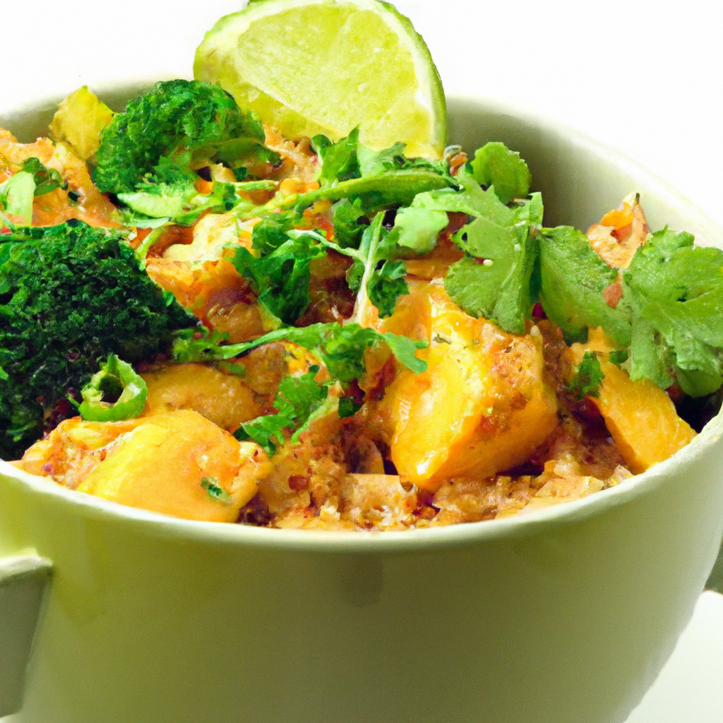 Clean Eating Curry Pineapple Turkey Rice Bowl Recipe