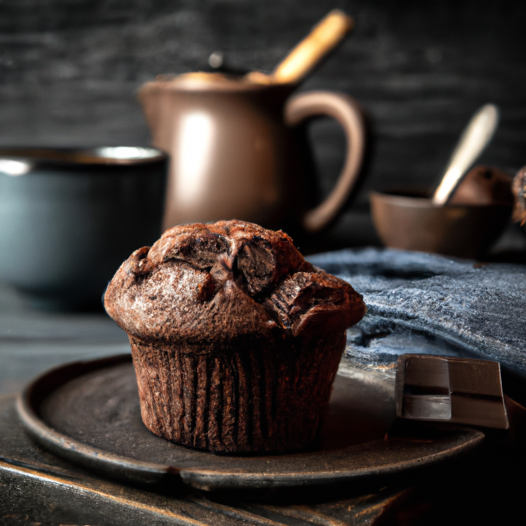 Chocolate Bourbon Muffins
