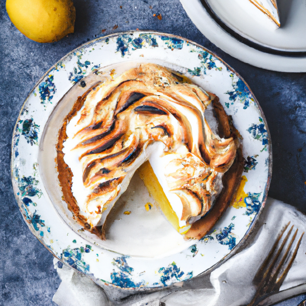 Sliced Lemon Pie