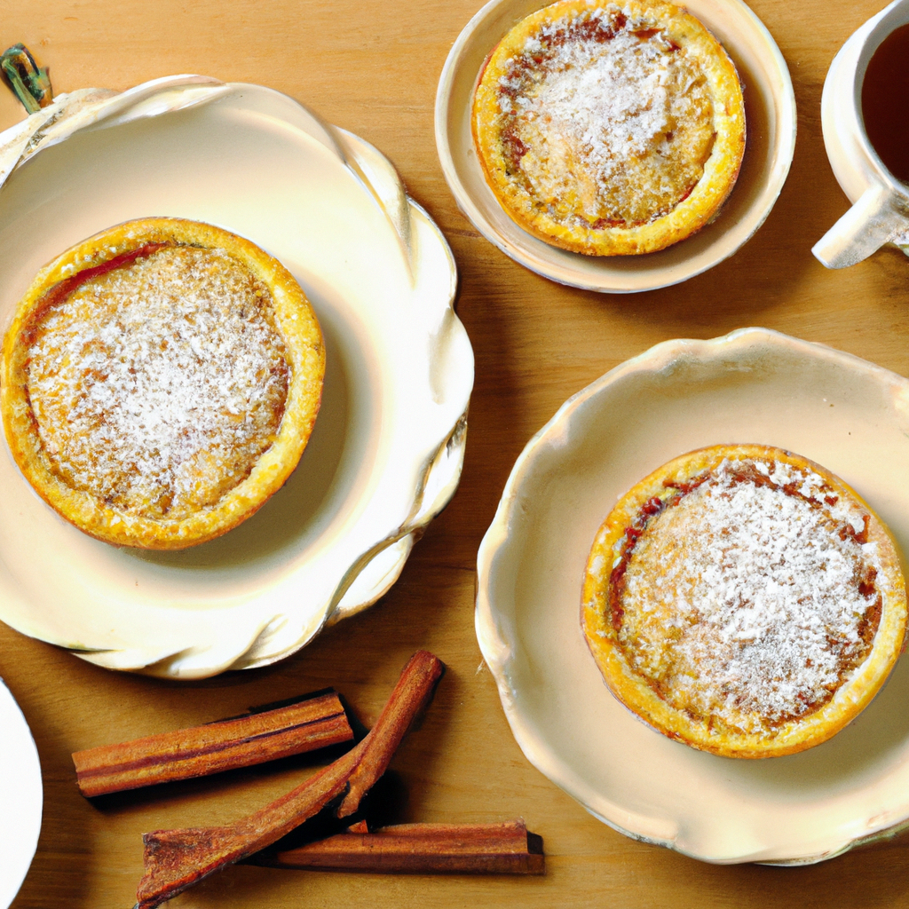 Apfel Zimt T&ouml;rtchen Apple Cinnamon Tarts