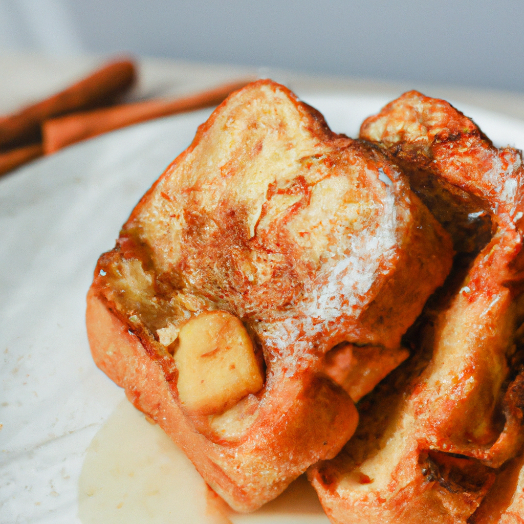 Apple Cinnamon Vanilla French Toast