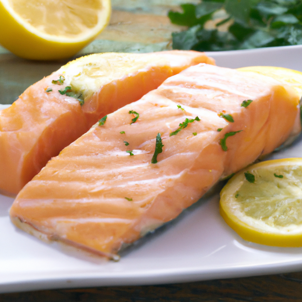 Lemon Garlic Sockeye Salmon Recipe Easy Oven Baked Salmon