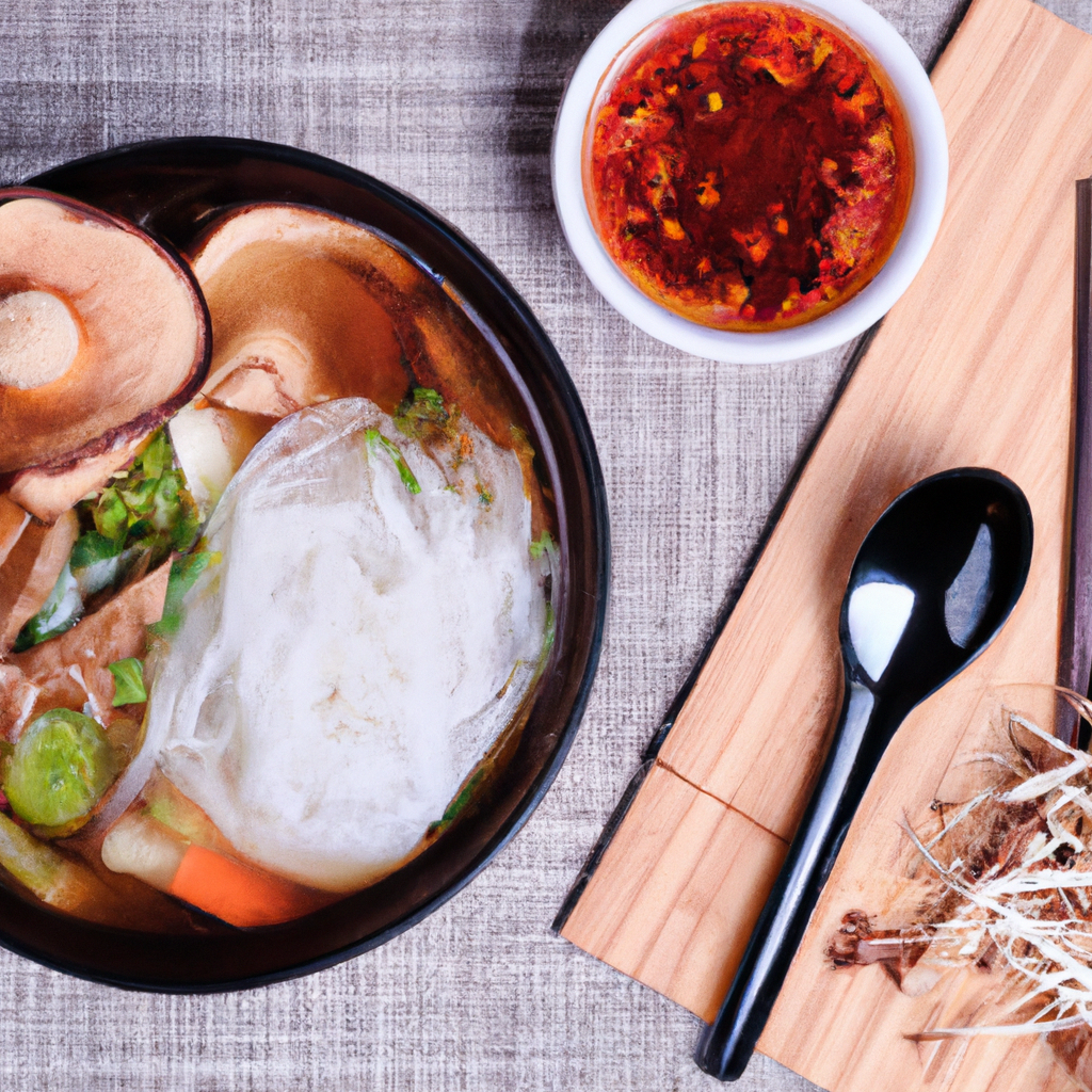 Vietnamese Bun Bo Chay Noodle Soup