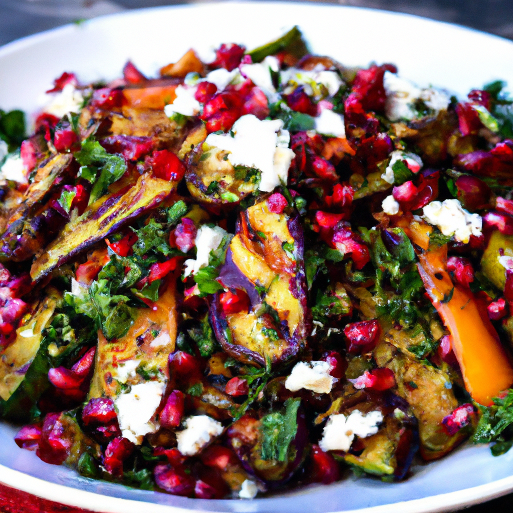 Moroccan Roasted Vegetable Salad