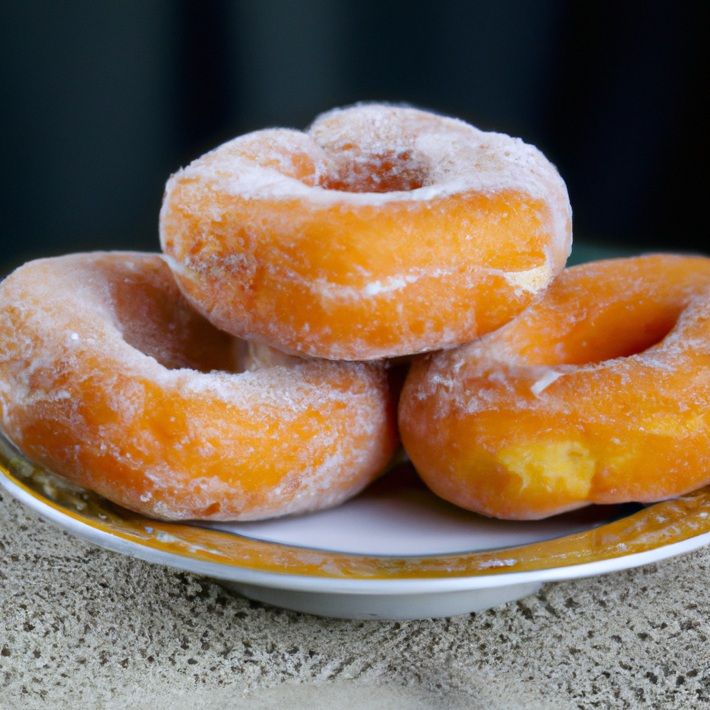 Rosquillas De Naranja Orange Donuts