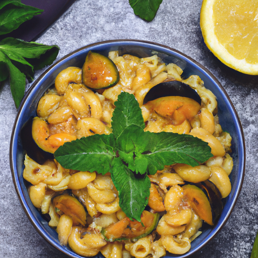 Patlicanli Makarna Eggplant Pasta