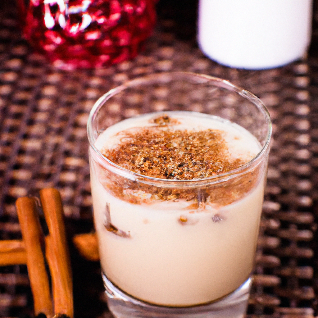 Eggnog White Russian Recipe Easy Holiday Co*cktail Tammilee Tips
