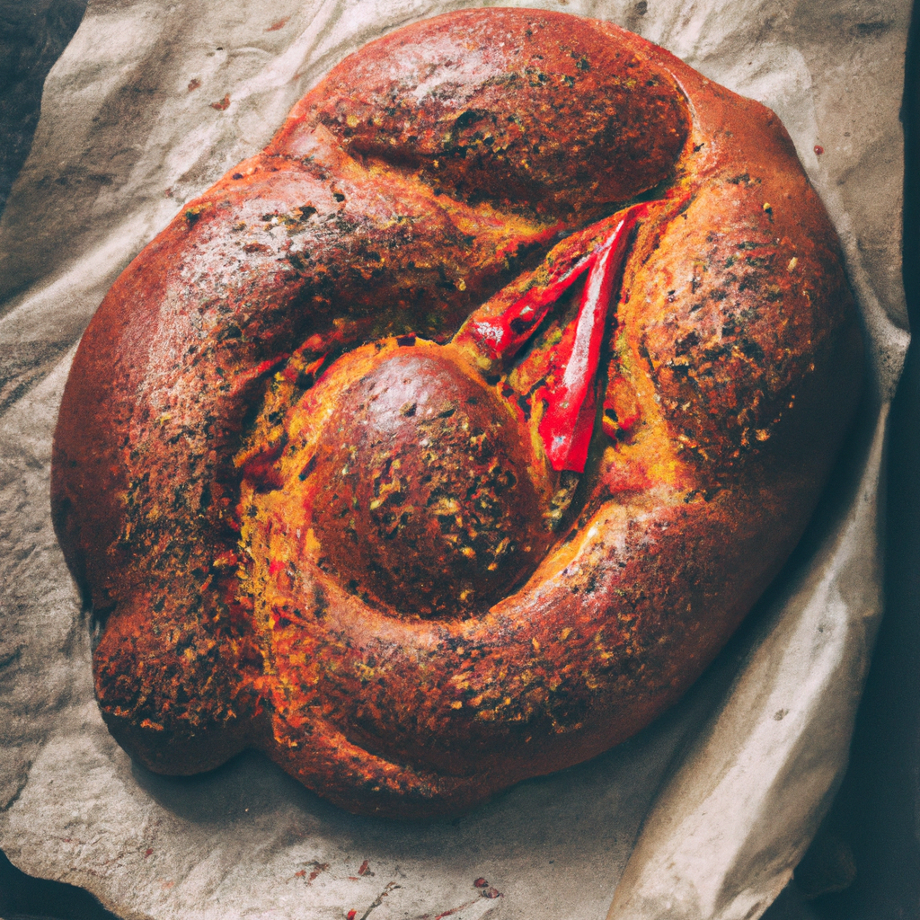 Biberli Ekmek Turkish Red Pepper Bread