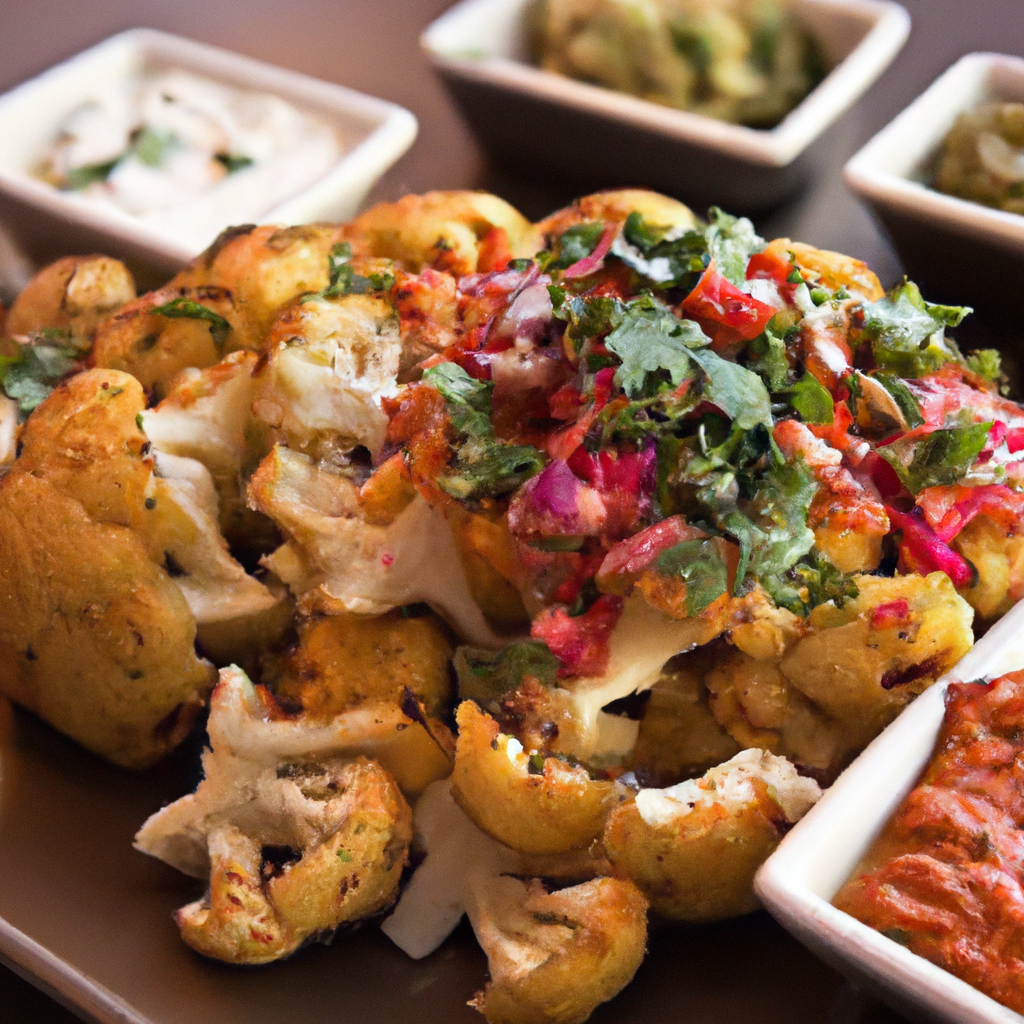 Spicy Cauliflower And Poblano Tacos