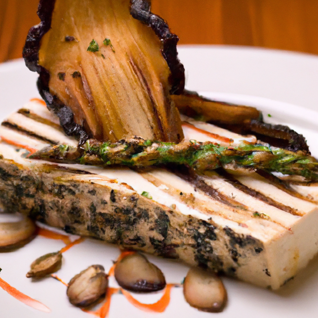 Mushroom And Goat Cheese Terrine