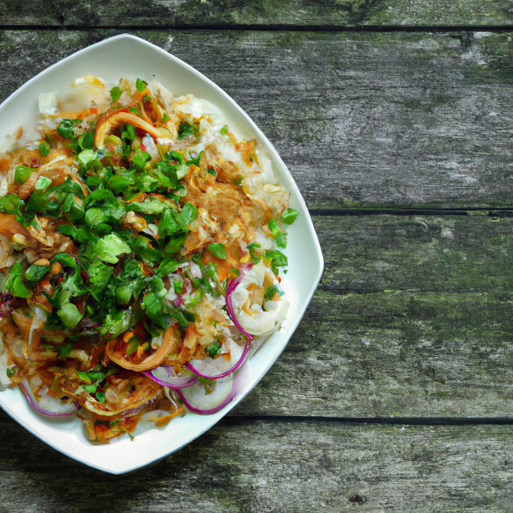 Vietnamese Rice Noodle Salad With Tofu