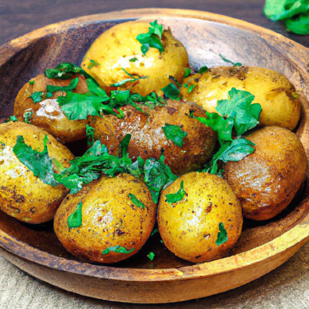 Dinich Bet Siljo Potatoes With Mustard