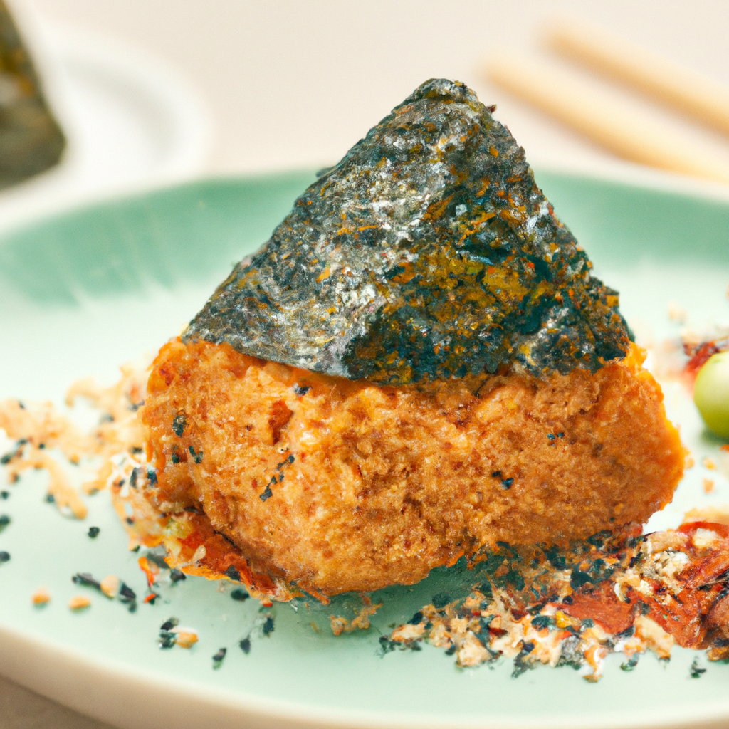 Tofu And Veggie Yaki Onigiri
