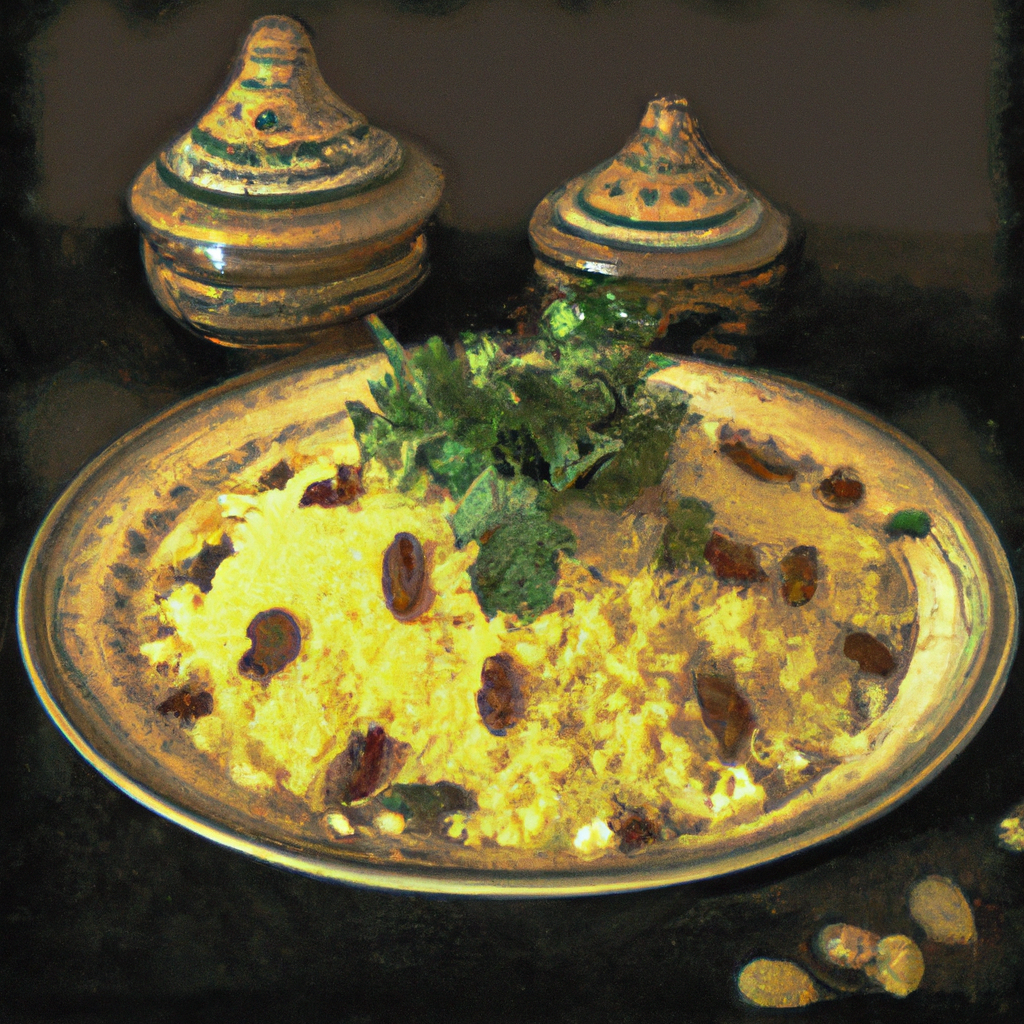 Spiced Couscous With Raisins And Almonds