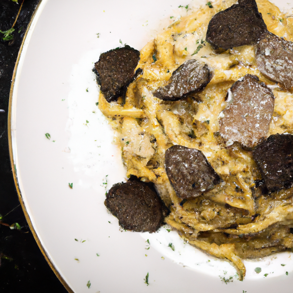 Mushroom And Truffle Pasta