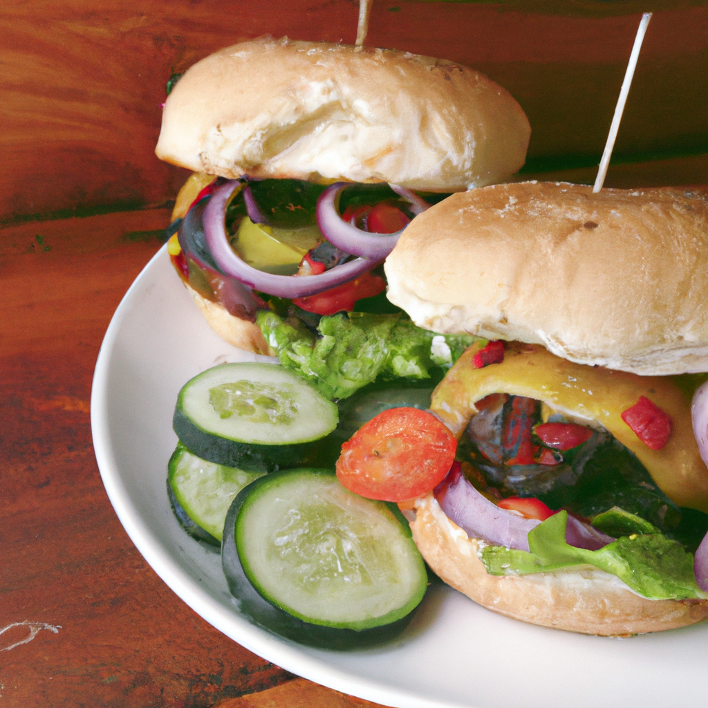 Jerk Mushroom Burgers