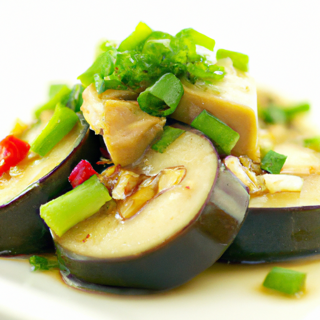 Shoyu Glazed Eggplant