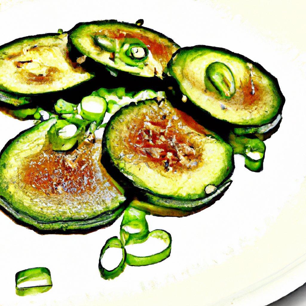Shoyu Glazed Zucchini