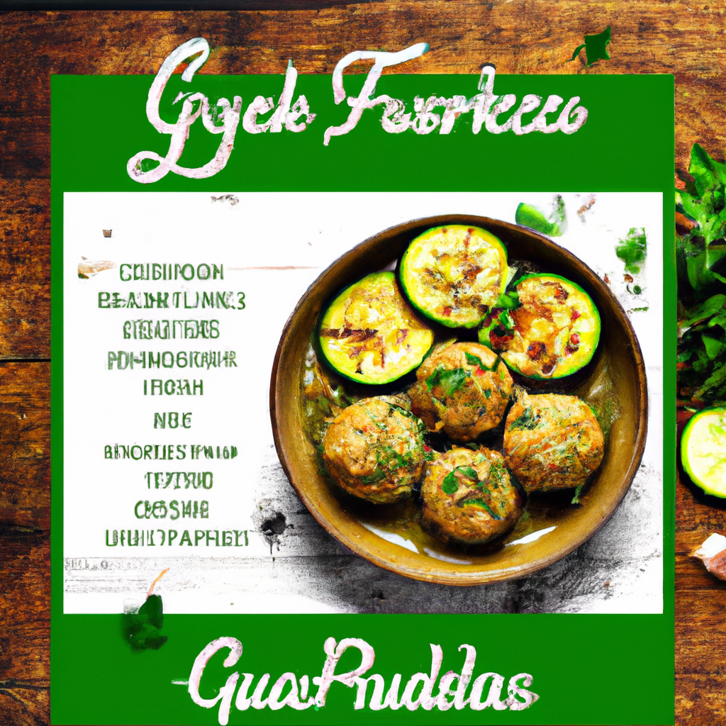 Albondigas De Calabacin Zucchini Meatballs