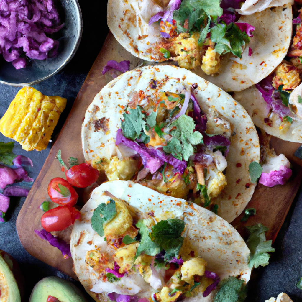 Spicy Cauliflower Tacos