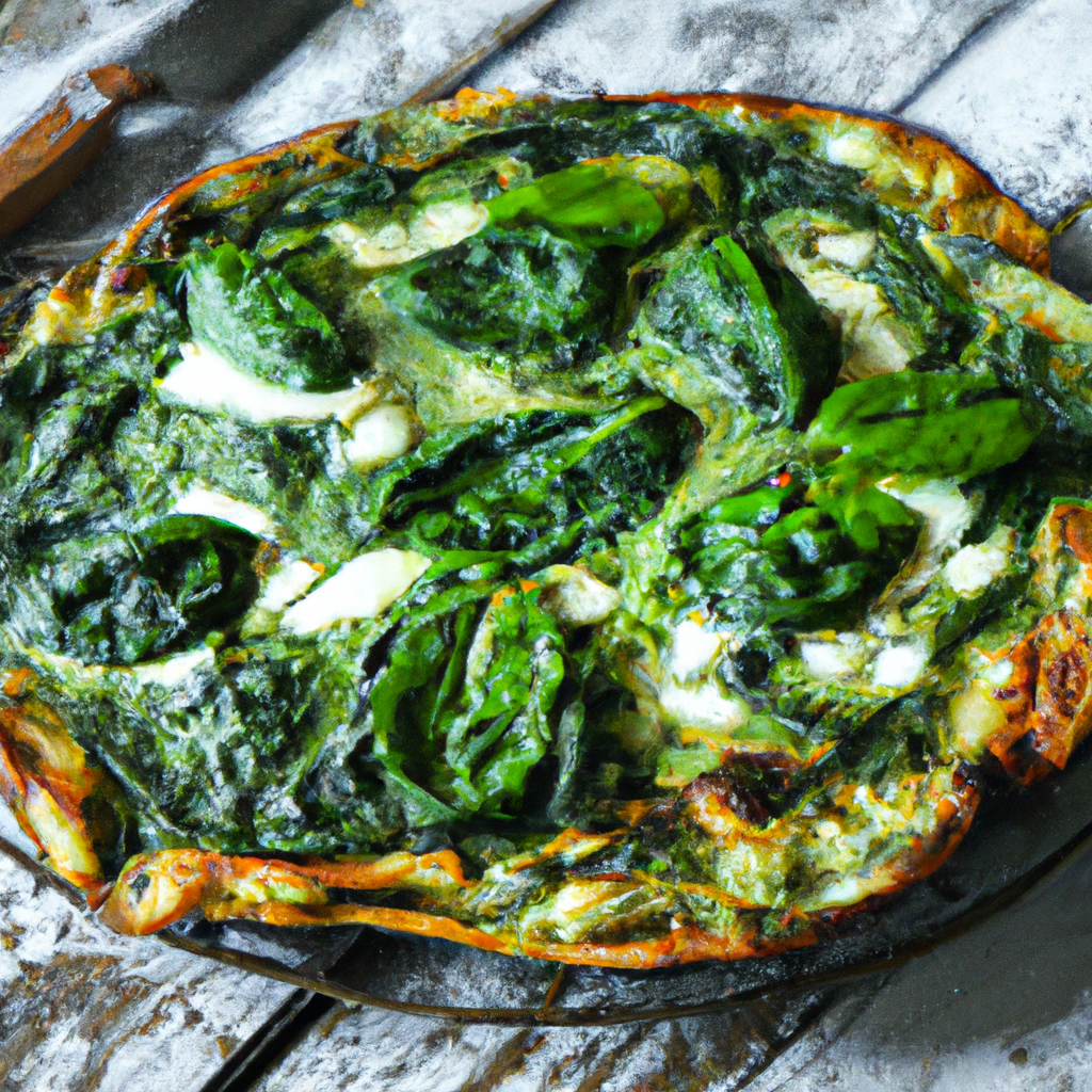 Spinach And Ricotta Pizza