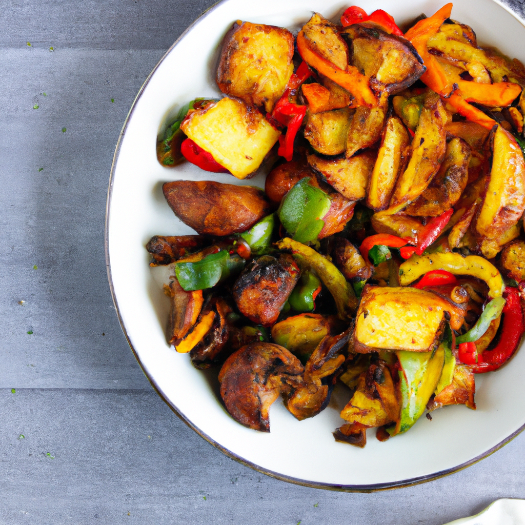 Greek Lemony Potato And Veggie Bake