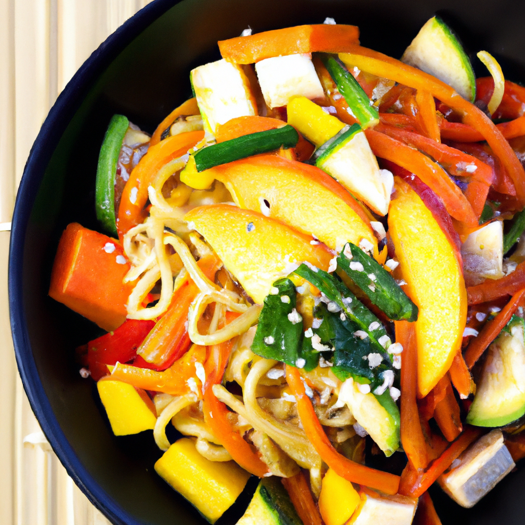 Sweet And Sour Vegetable Noodles