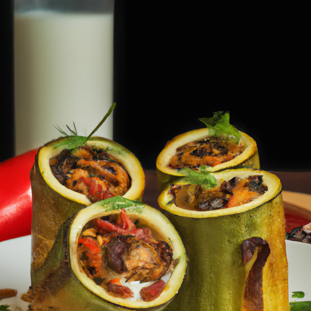 Lebanese Stuffed Zucchini With Rice