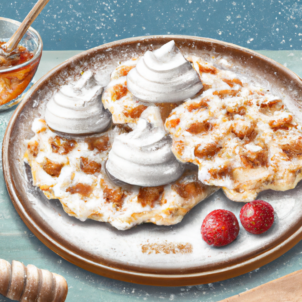 Medovye Vafli Honey Waffles