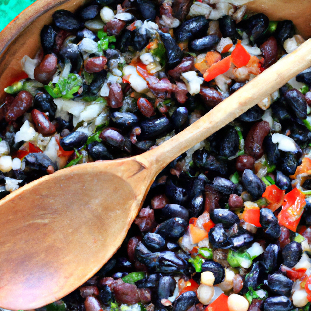Feij&atilde;o Com Legumes E Coentro Beans With Vegetables And Cilantro