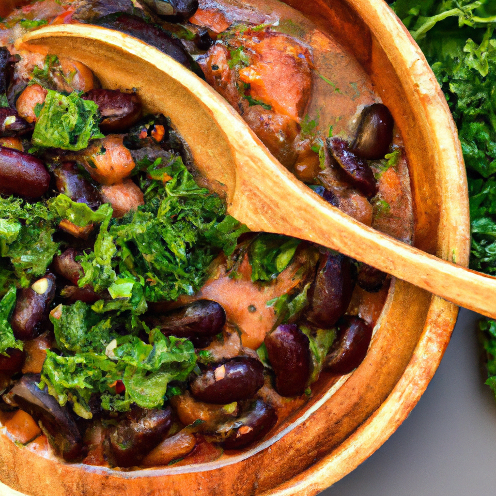 Feij&atilde;o Com Legumes E Ervas Bean And Herb Stew