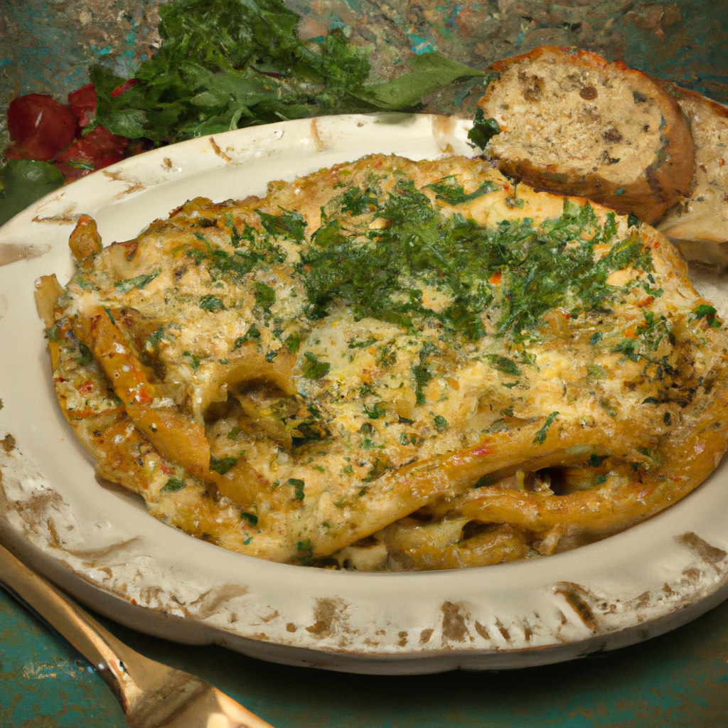 Greek Style Baked Pasta