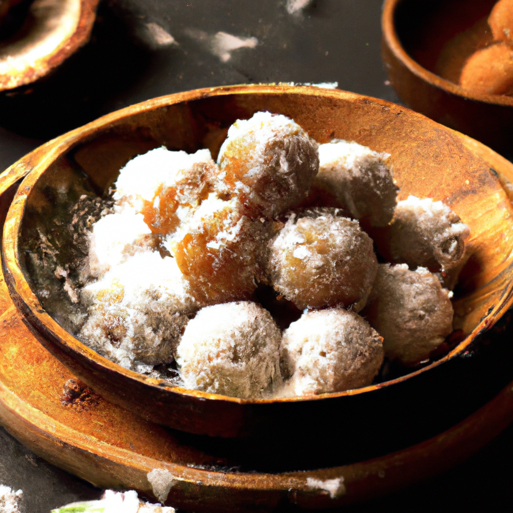 Fried Coconut Dumplings