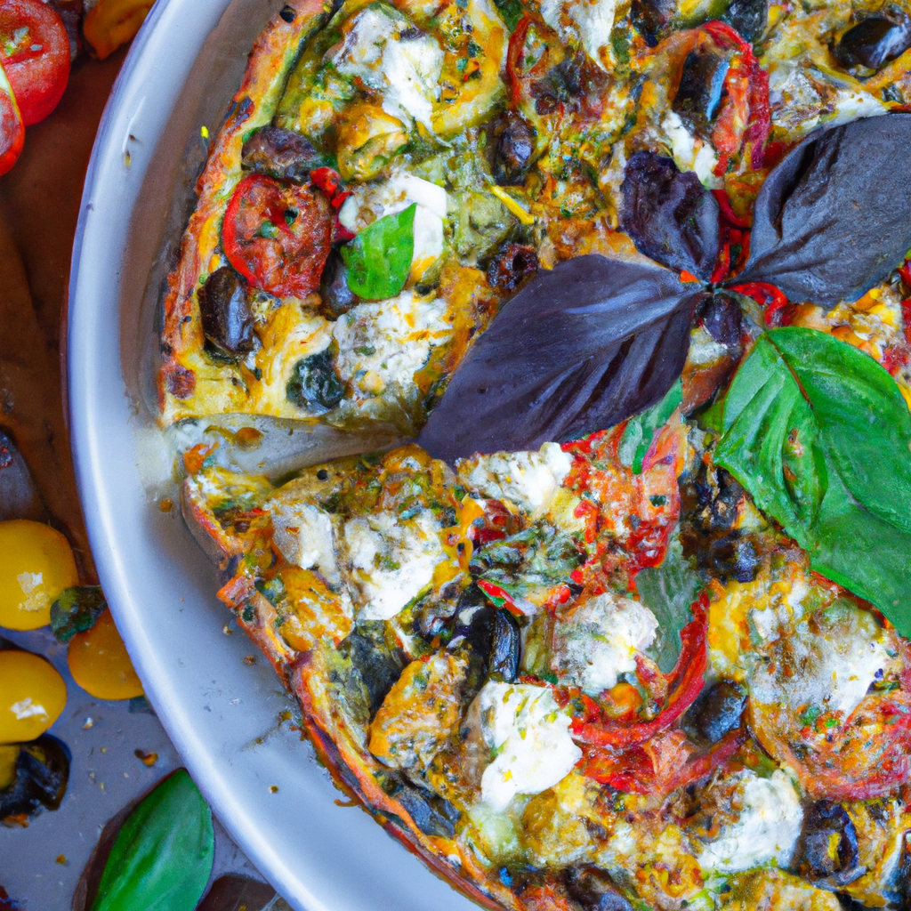 Mediterranean Vegetable Tart